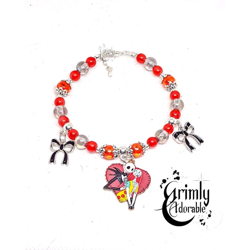 Bracelet Jack Skellington x Sally