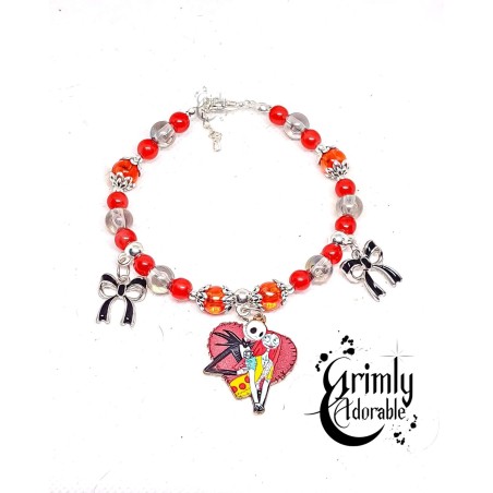 Bracelet Jack Skellington x Sally