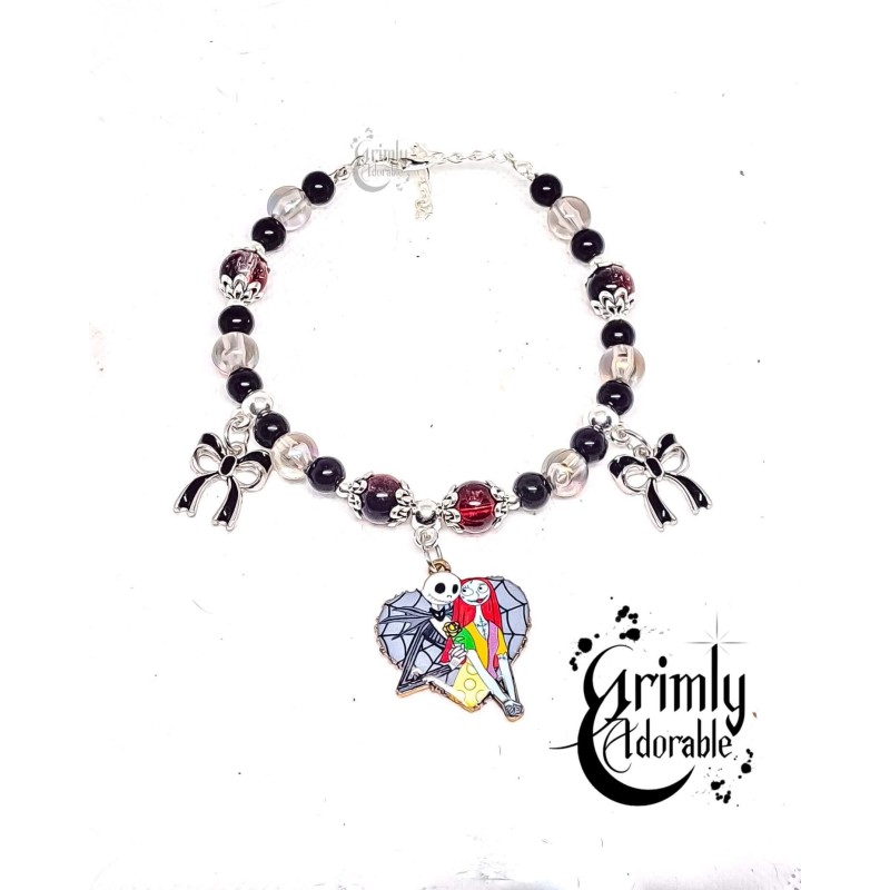 Bracelet Jack Skellington x Sally