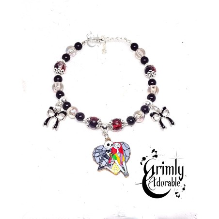 Bracelet Jack Skellington x Sally