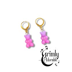 Boucle d'oreilles bonbons