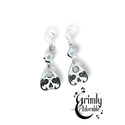 boucles d’oreilles goth wiccan