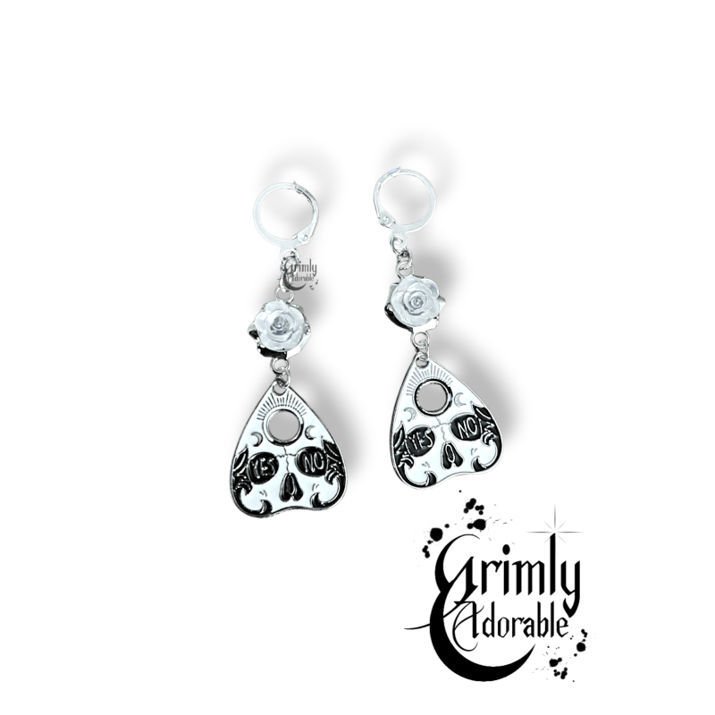 boucles d’oreilles goth wiccan