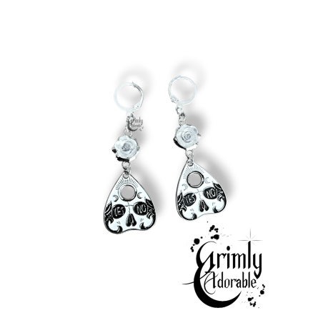 boucles d’oreilles goth wiccan