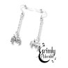 boucles d’oreilles goth animaux totem