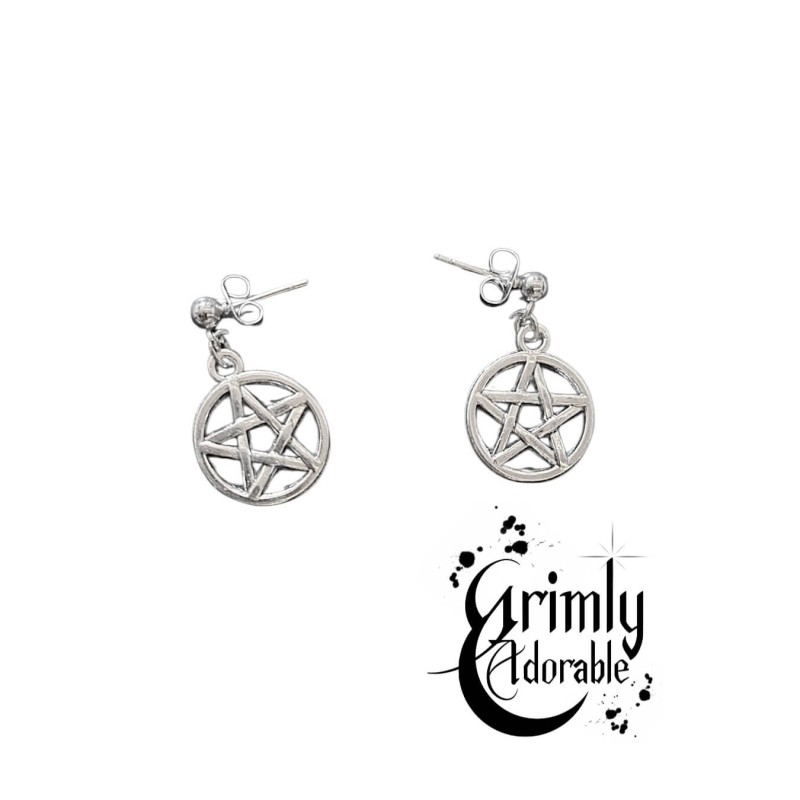 Boucles d'oreilles goth d'incantation