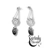 Boucles d'oreilles goth d'incantation