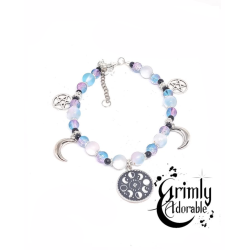 bracelet goth wiccan