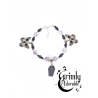 bracelet goth croix