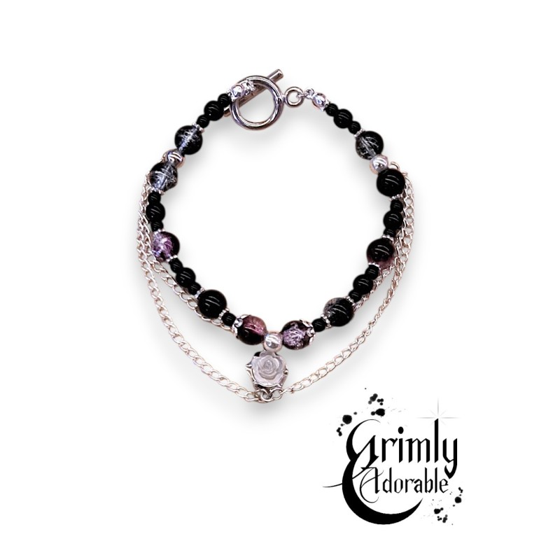 Mon bracelet la rose