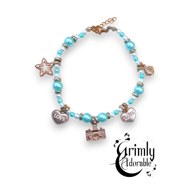 Mon bracelet de pied nature et voyage