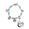 Mon bracelet de pied nature et voyage