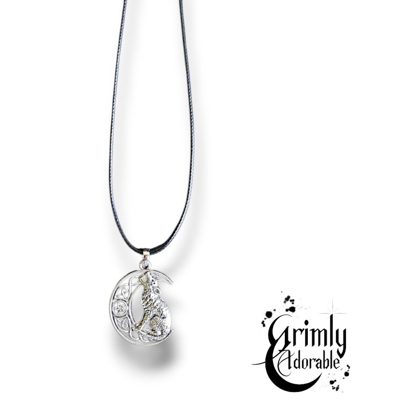 Collier goth animaux totem